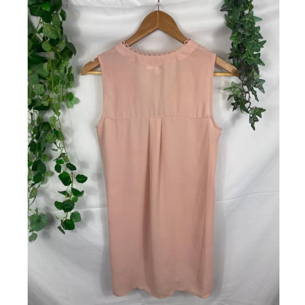 Dr2 Daniel Rain Loop Trim Tunic Tank Top Pink Size XS - Image 6