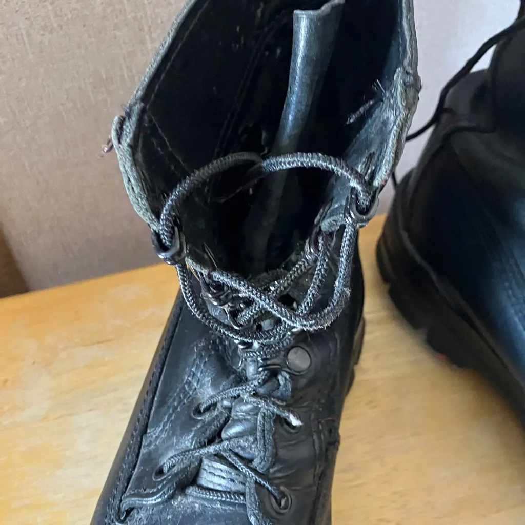 Bates Durashocks Oil Resisting Boots 11 Black - Image 2