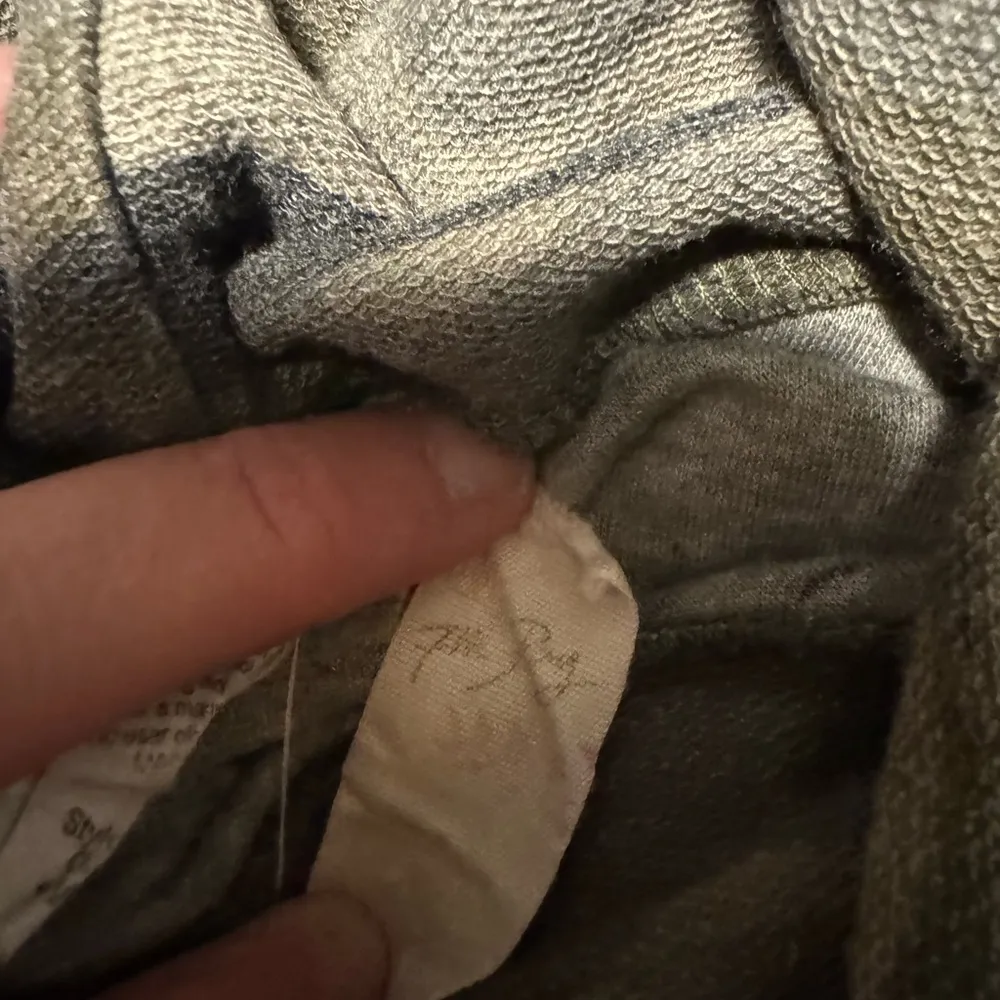 7th Ray Camouflage Cowl Neck Sweater - Green and Gray - Image 3