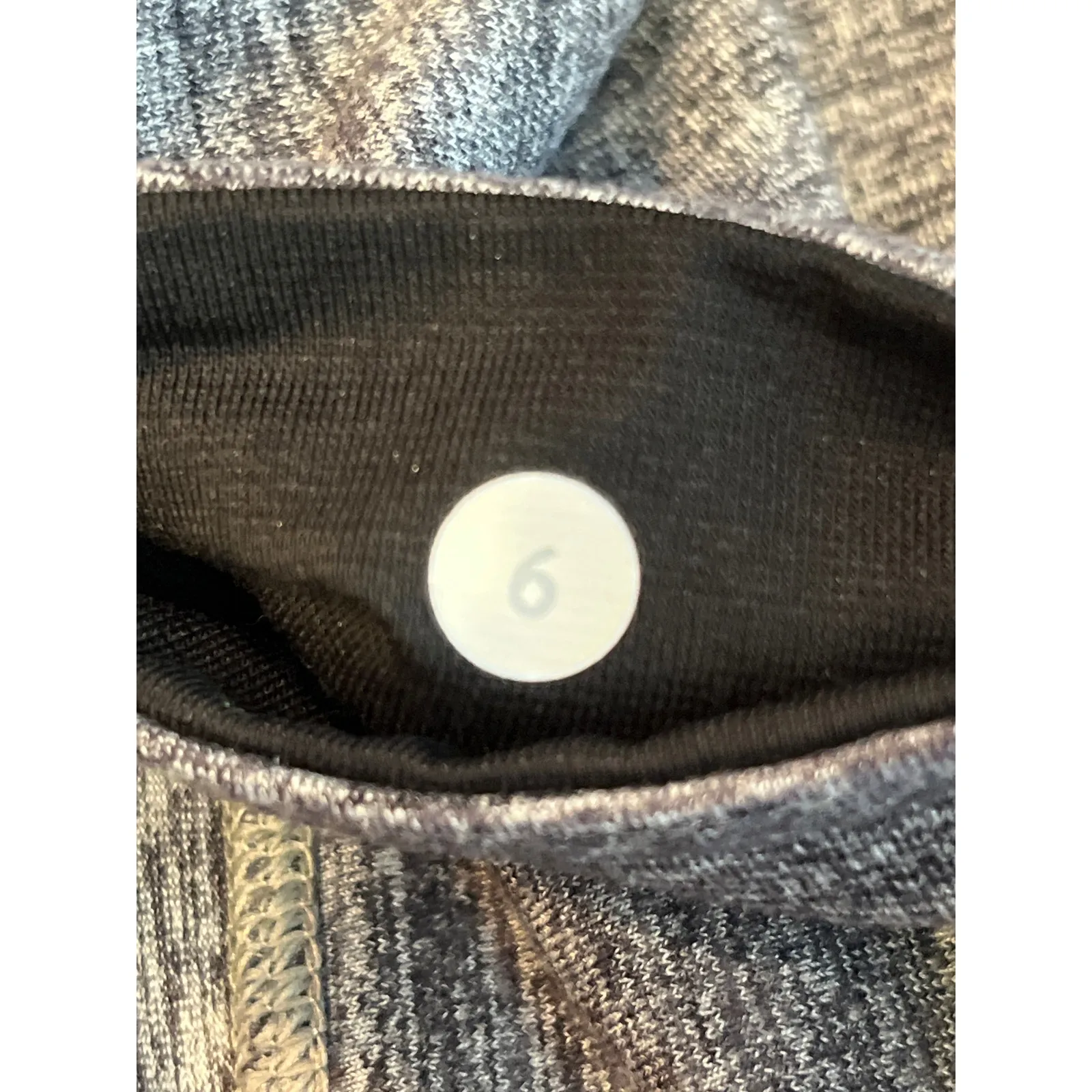Lululemon Heather Gray Size 6 Ankle Leggings - Image 3