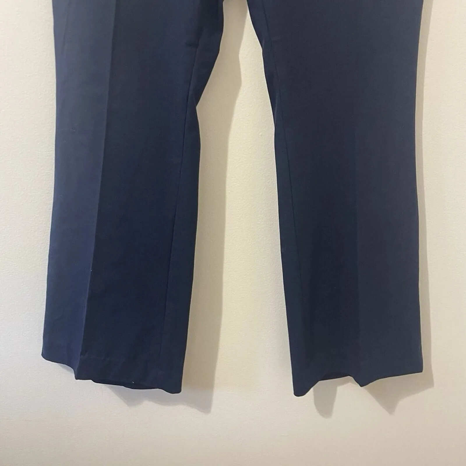 Banana Republic Womens Bootcut Fit Dress Pants Blue Slacks Work Career Size 10 - Image 3