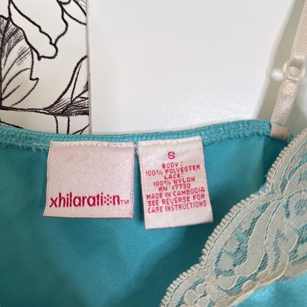 Xhilaration vintage y2& satin lace trim tank - Image 5