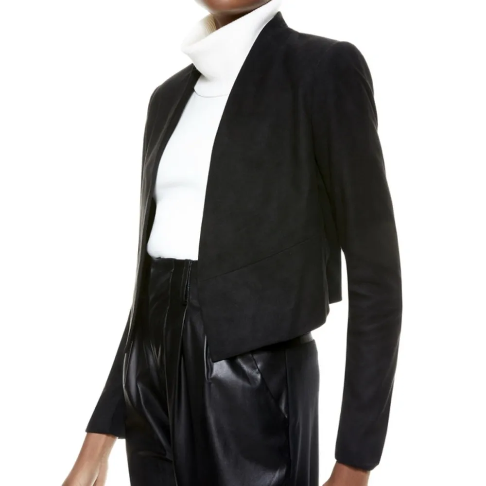 NWT Alice + Olivia Harvey Suede Jacket - Image 2