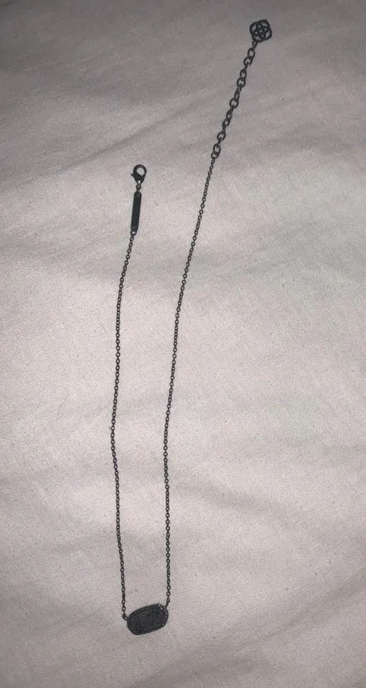 Kendra Scott Black Necklace - Image 2
