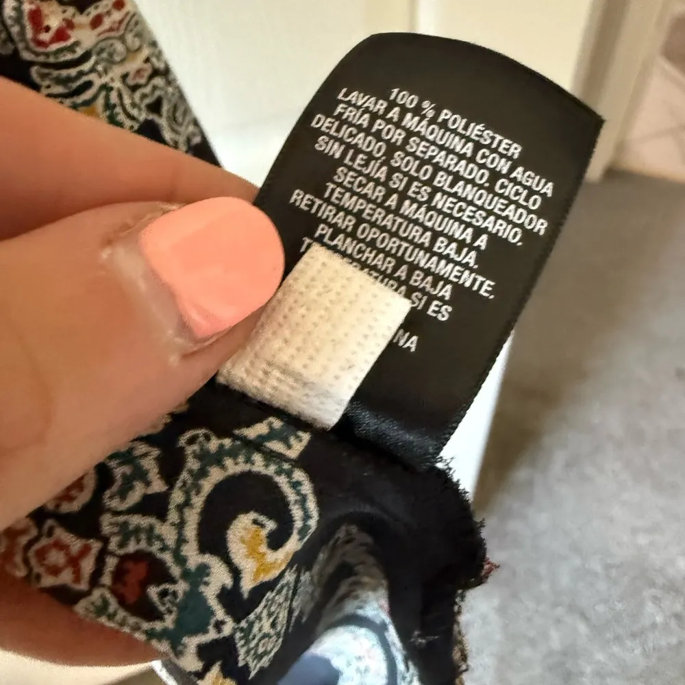 Mossimo Tunic Style Top, Black Moroccan Medallion Pattern, Women's Size XL - Image 13