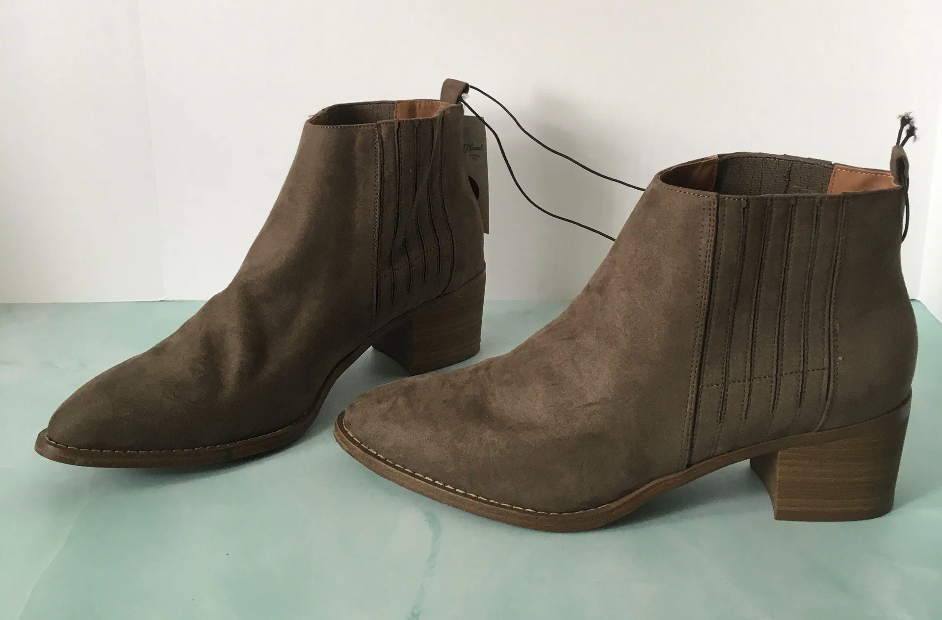 Brown Ankle Boots, Size 11 - Image 3