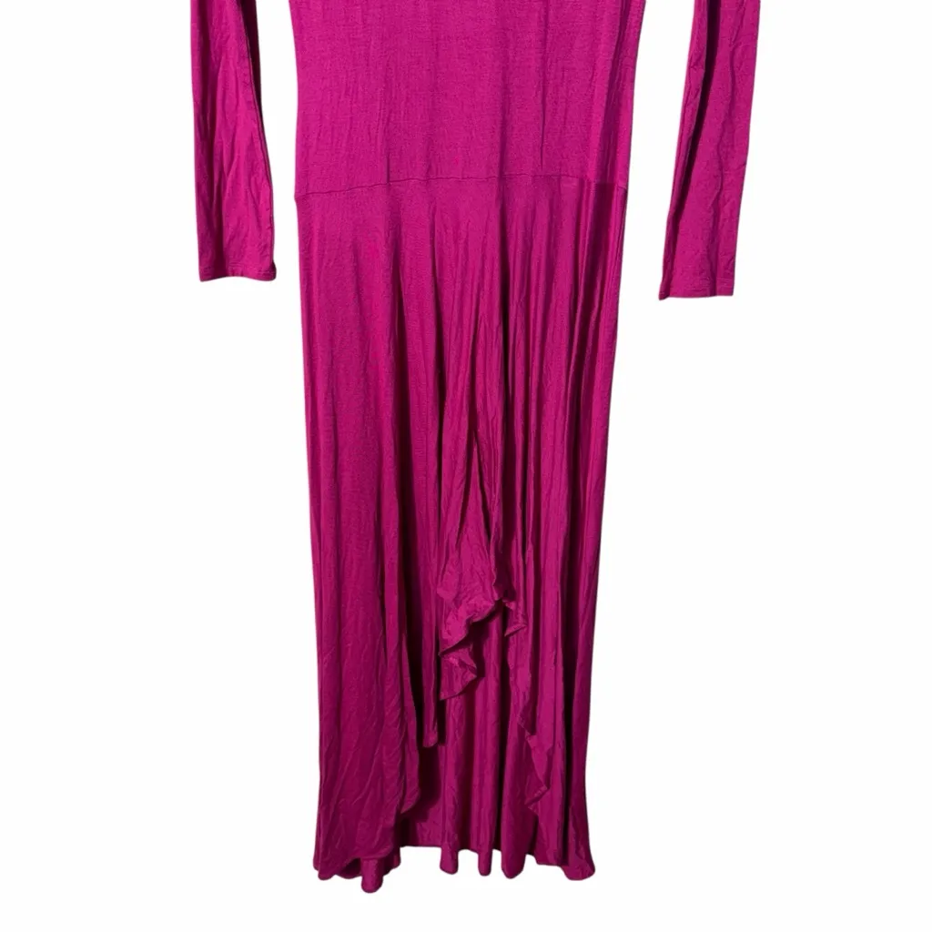 NEW BCBGMaxAzria Jace Drop Waist Long Sleeve Maxi Dress Size Small - Image 6