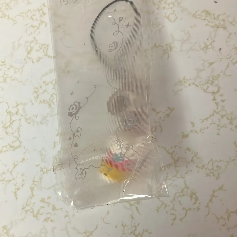 Cute Character purse charm with Floral Design - Image 2