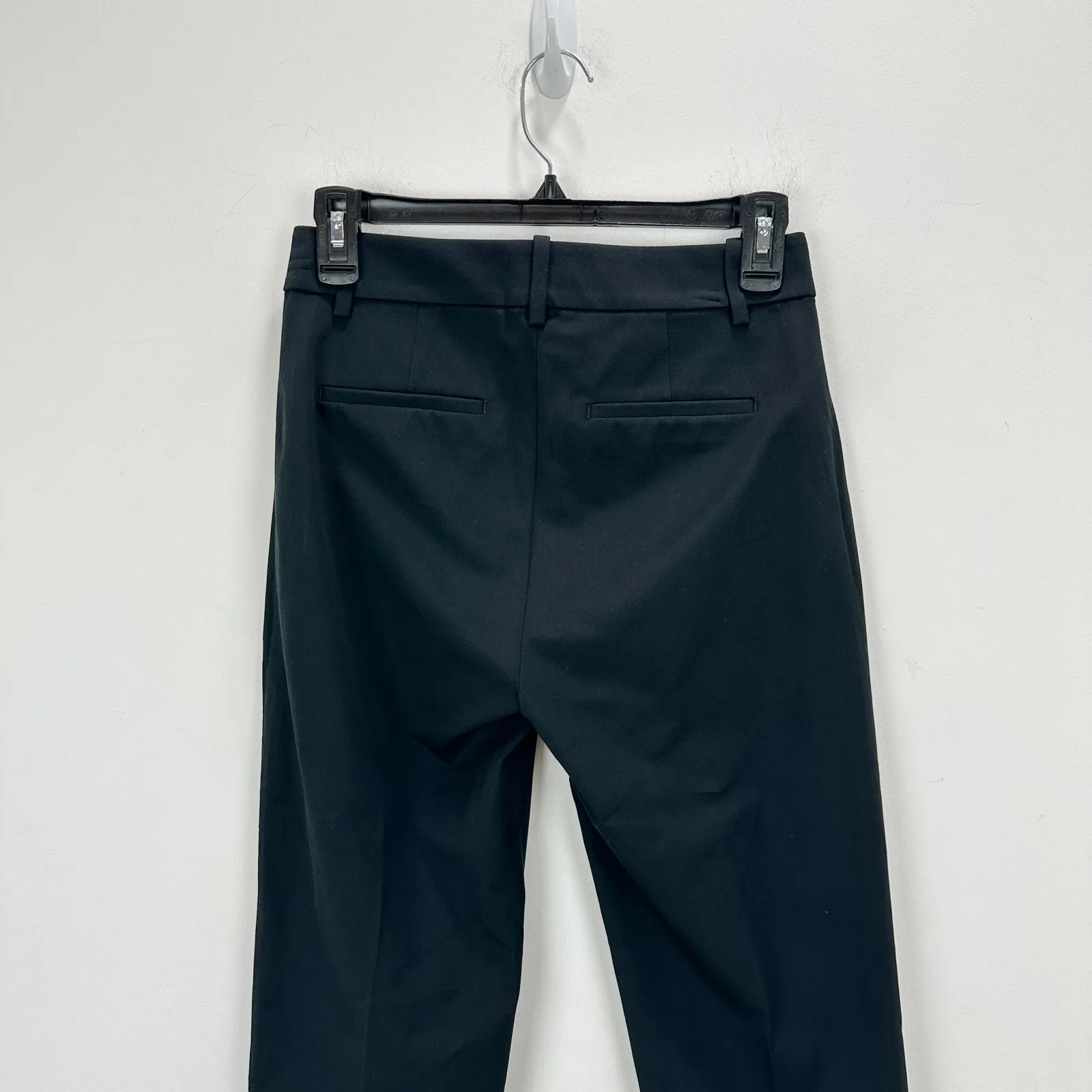 J.Crew Petite Slim Straight Leg Capri Pant Black Classic Cotton Blend US 0P NWT - Image 13