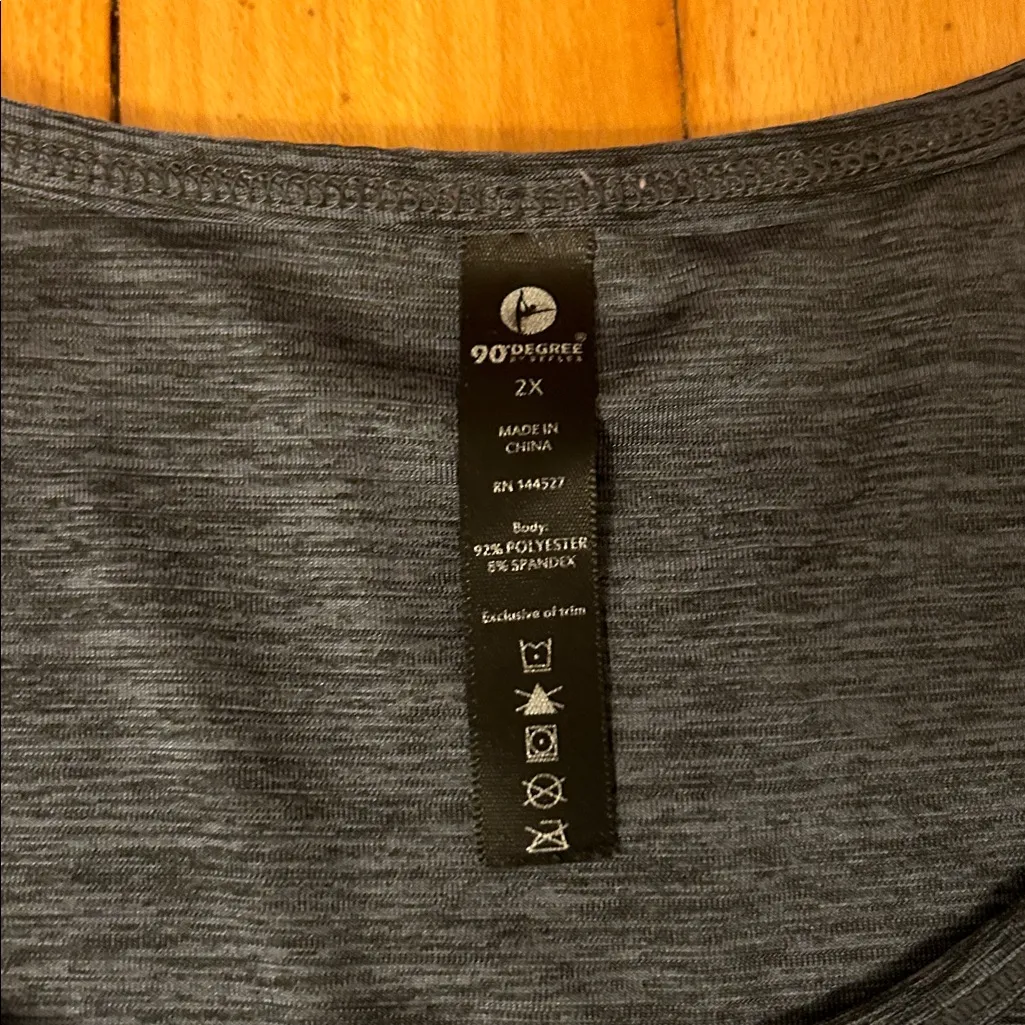 90° Degree by Reflex Athletic Long Sleeve T-Shirt - Image 4