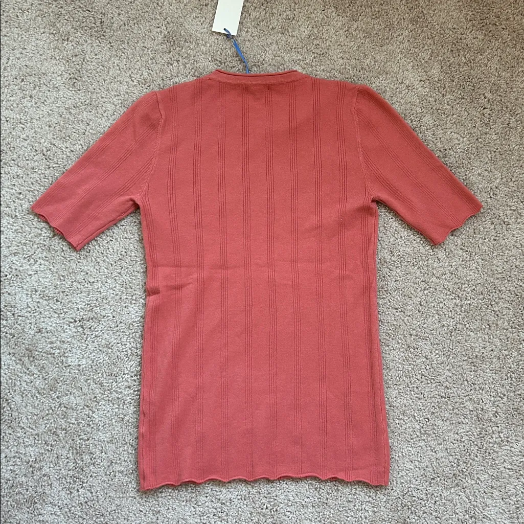 Tea and rose top. S/M - Image 7