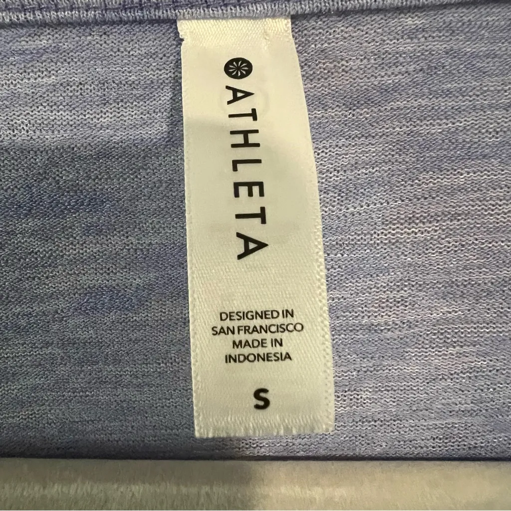 Athleta Release Heathered Short Sleeve Tee - Image 4