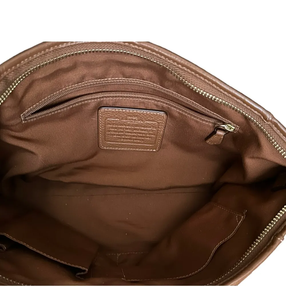 Coach Handbag Prairie Satchel Chain Purse Pebbled Leather - Image 10