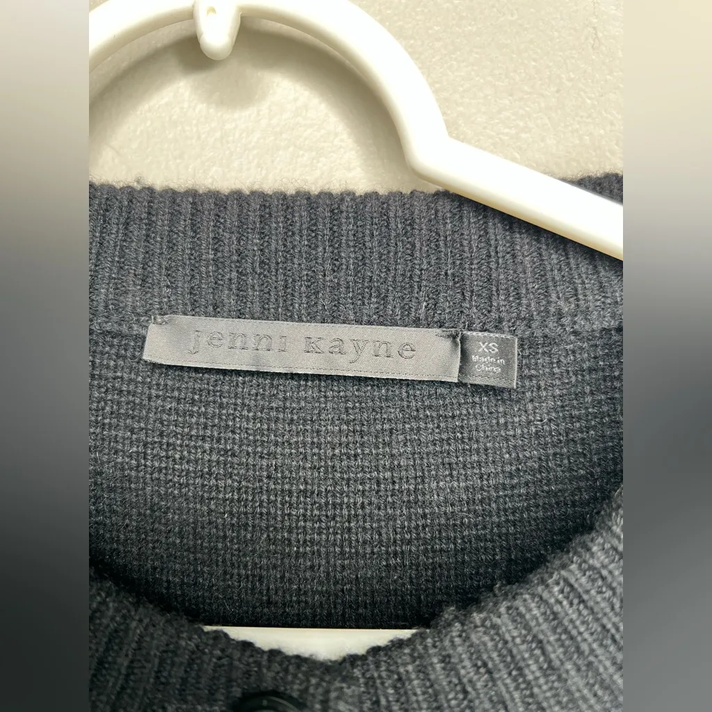 Jenni Kayne Black Cooper Cardigan Size XS - Image 6