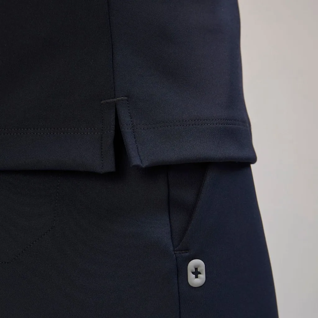 Figs Sona FORMx Slim V-Neck Scrub Top in Navy, Size Large - Image 7