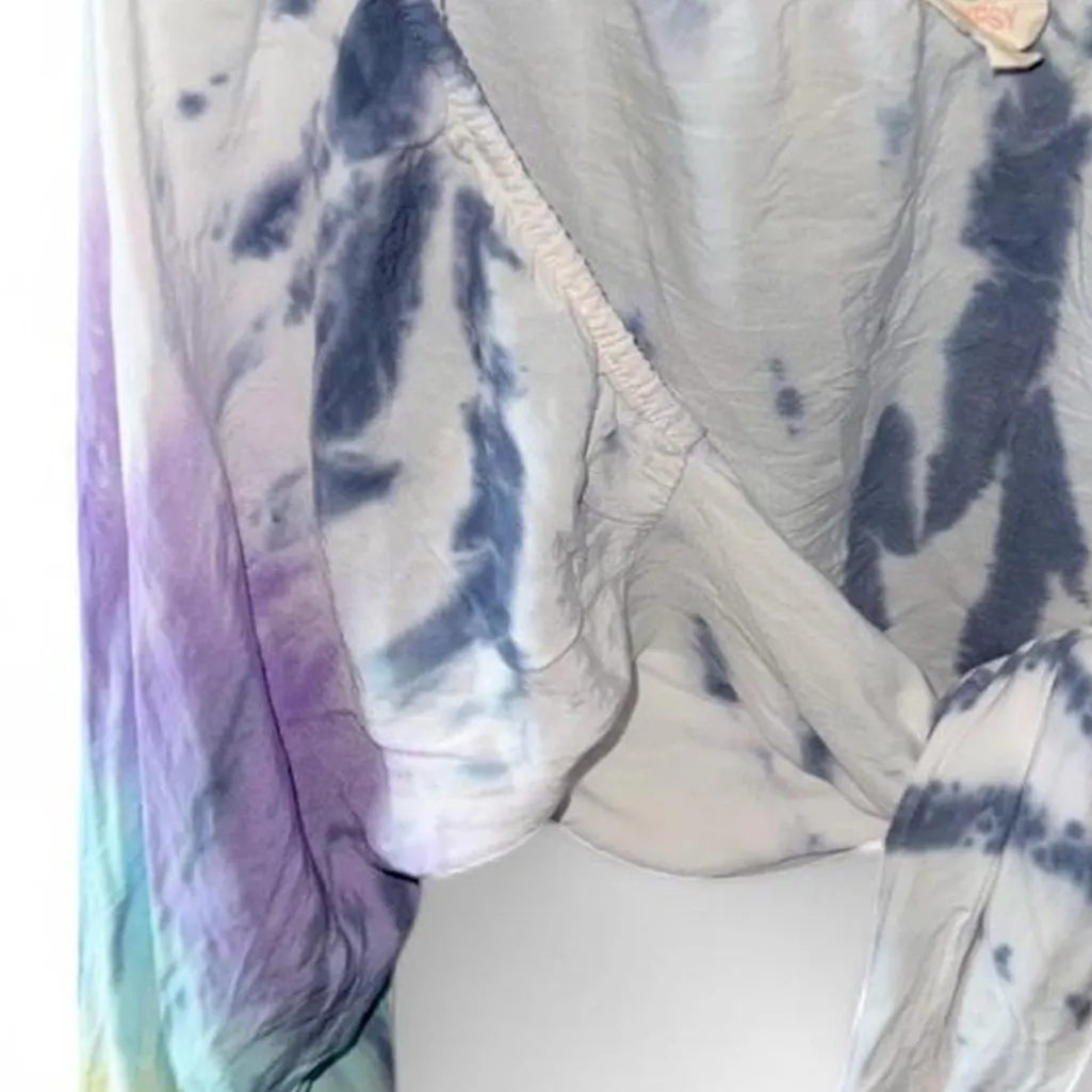Surf Gypsy Pastel Tie-Dye Blouse - Image 5