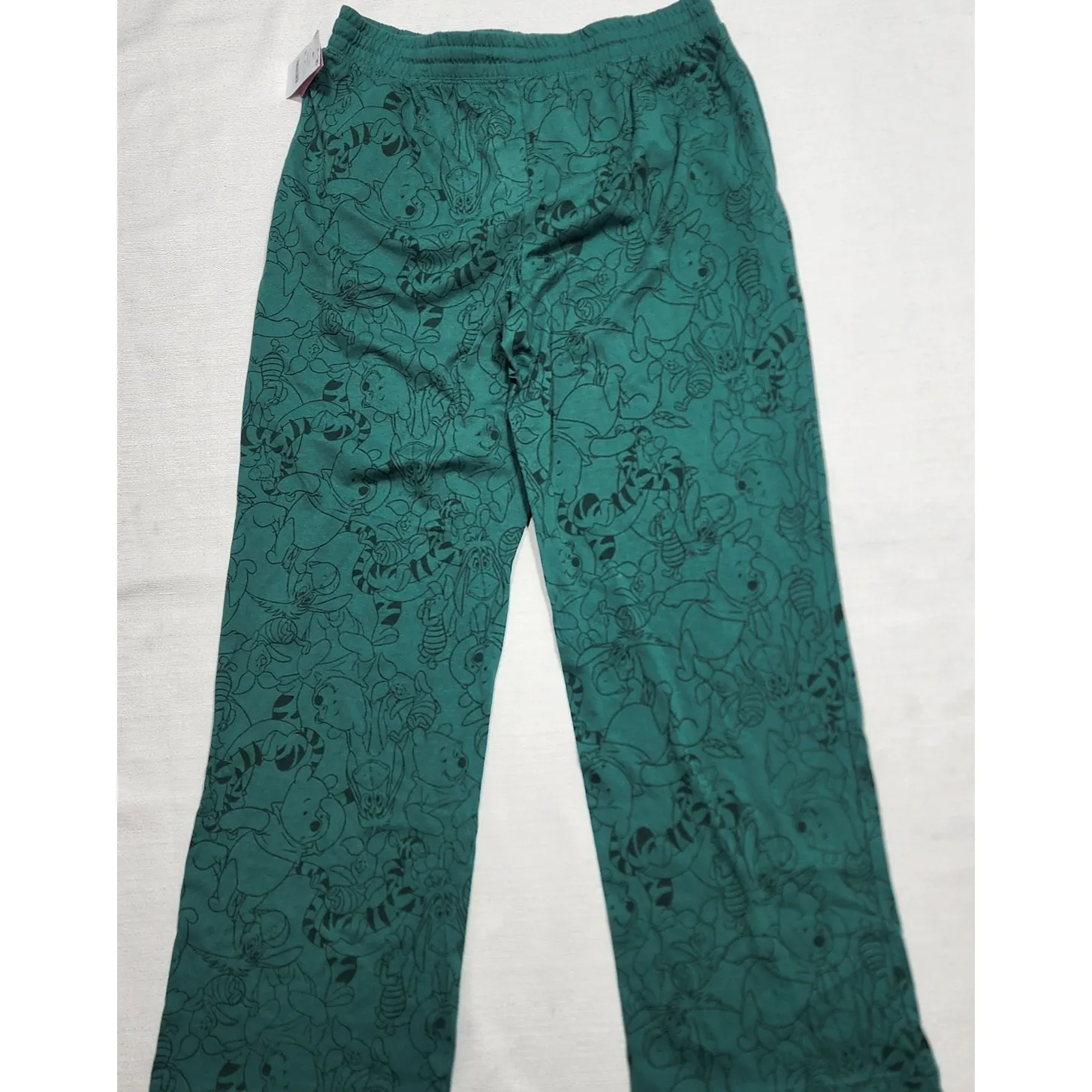 Winnie the pooh and friends green pajamas women XL - Image 2