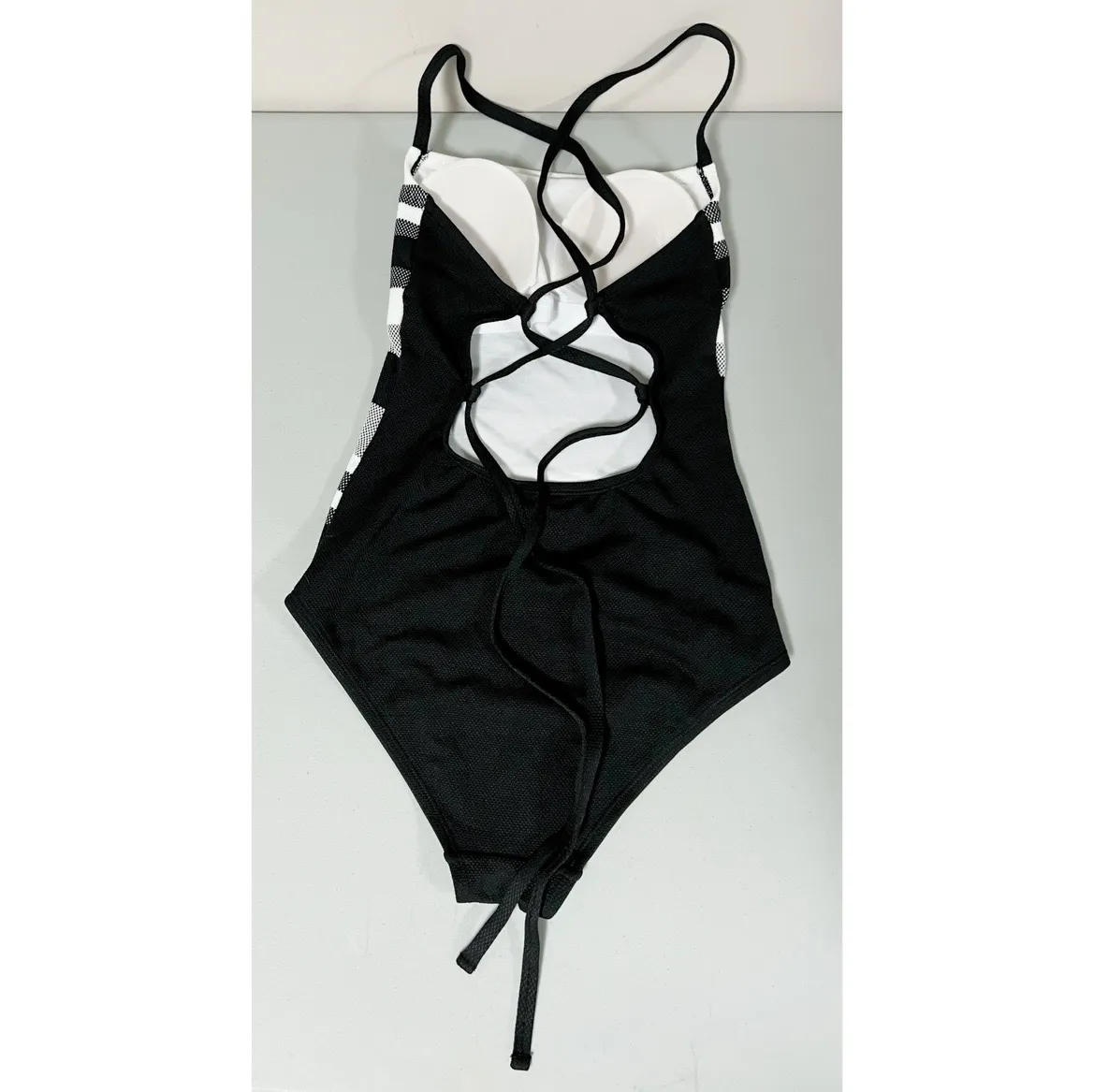 Black White Striped One - Image 3