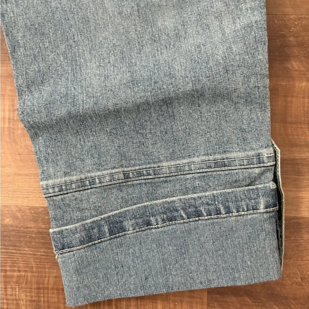 - X.O.X.O low rise Vintage (Y2K) light wash capri denim(wide leg) 7/8 - Image 9