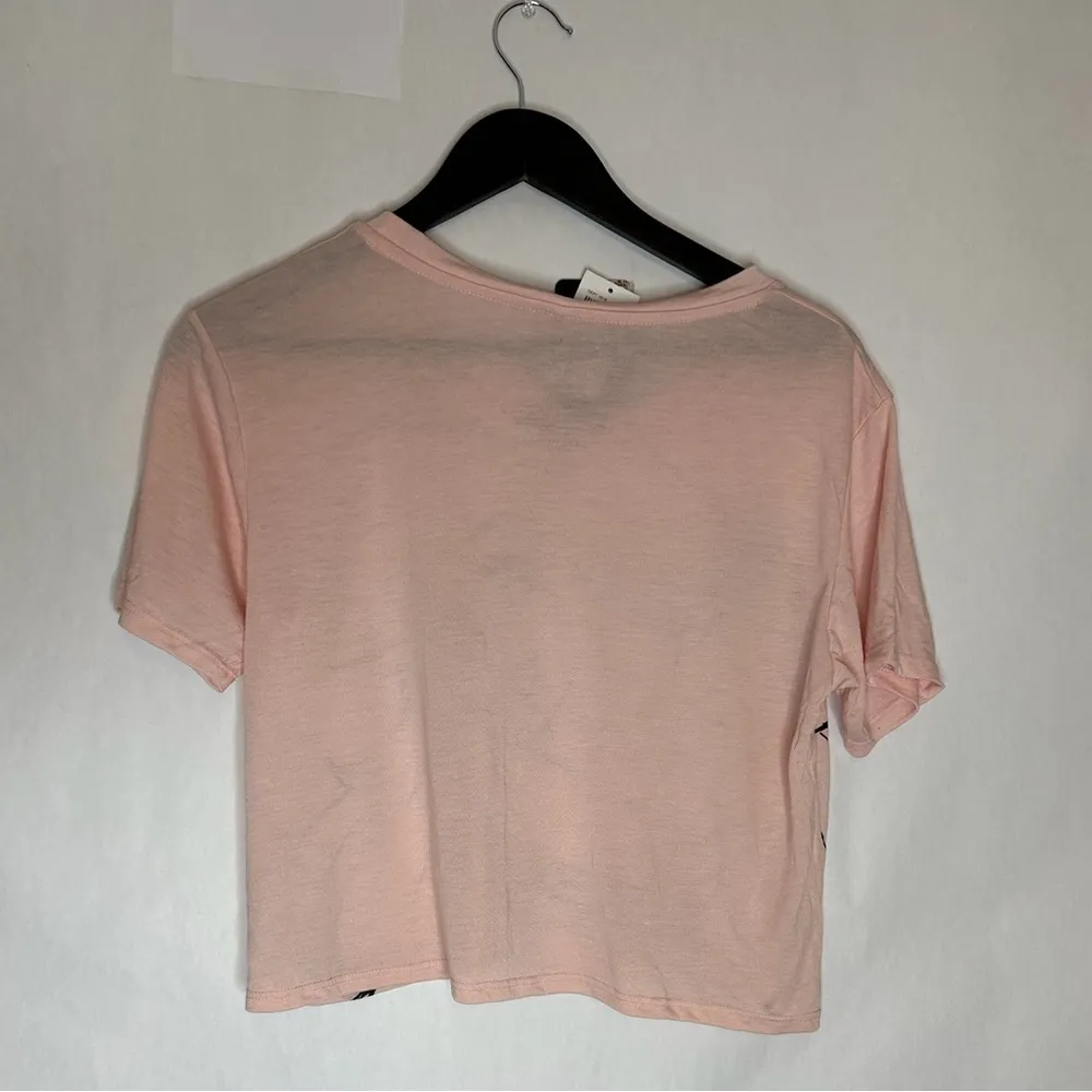 NWT  the Little Mermaid Ariel Blush Line Crop Tee T-Shirt Small (Juniors) - Image 4