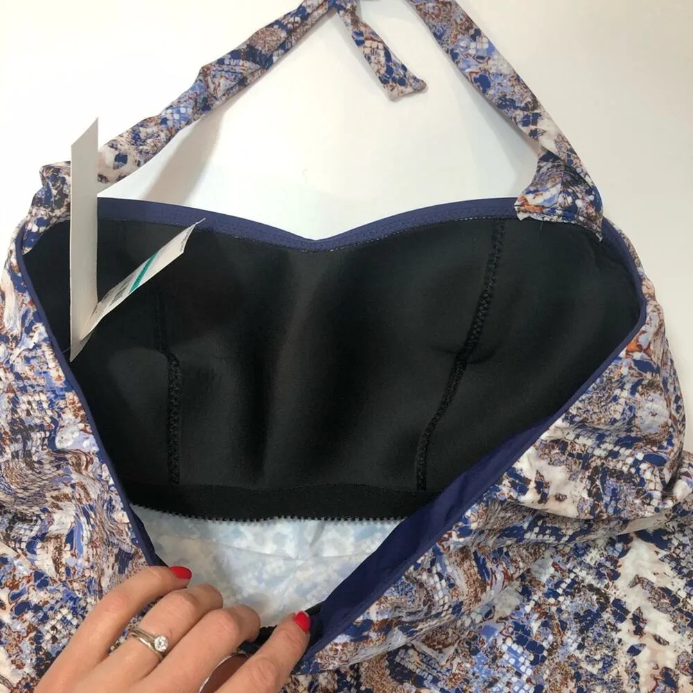 BECCA Animal Kingdom Leo halter Tankini swim top - Image 8