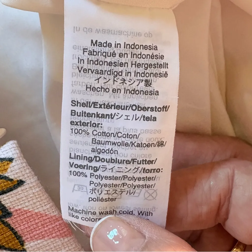 J.Crew Textured Weave Floral Print Pencil Skirt in Pink, Blue & Mustard Sz 6💚 - Image 8