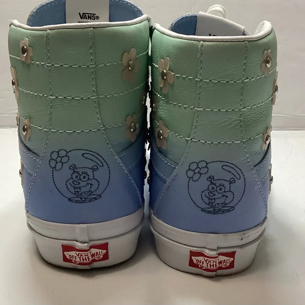 Vans Women's/ unisex  Blue High-Top Sneakers collab with sandy Liang - Image 6
