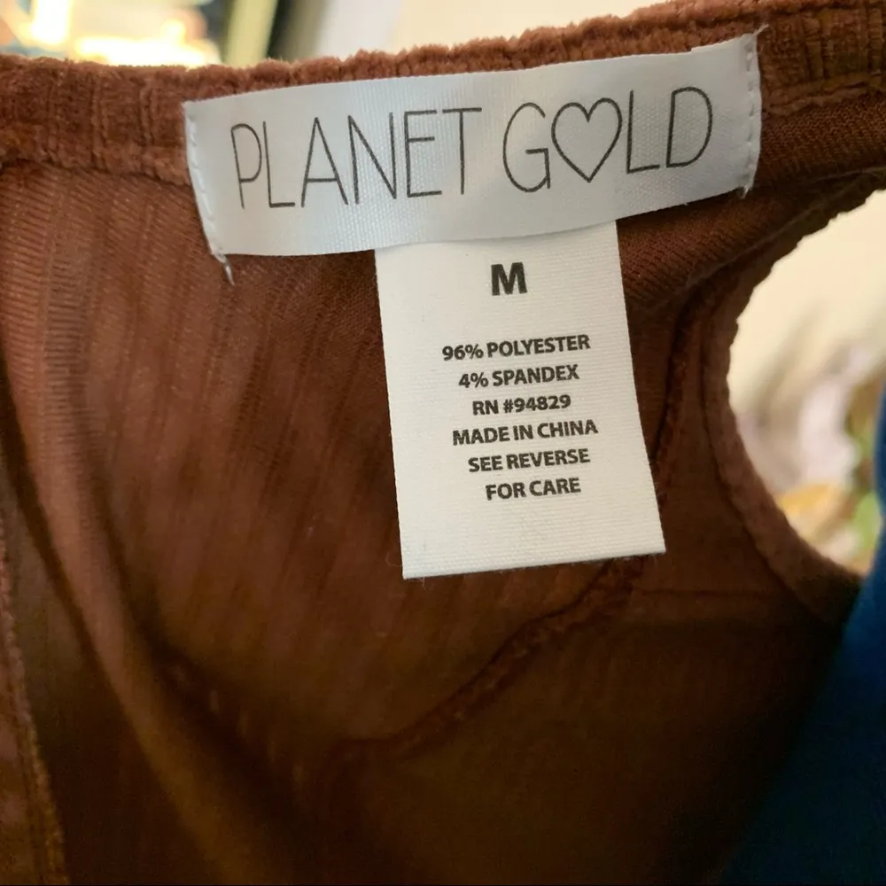 Planet Gold  Dress - Image 5