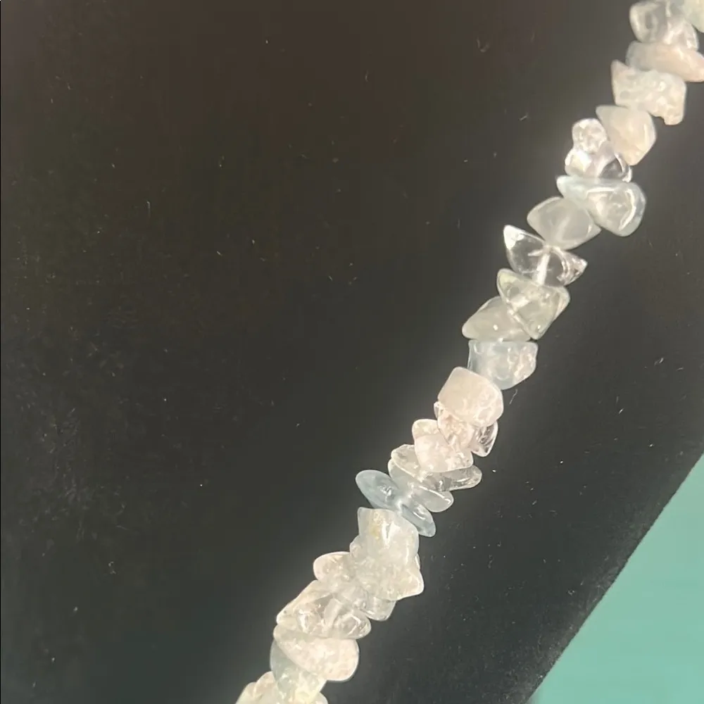 Vintage Artisan Aquamarine Sea Blue Chip - Image 5