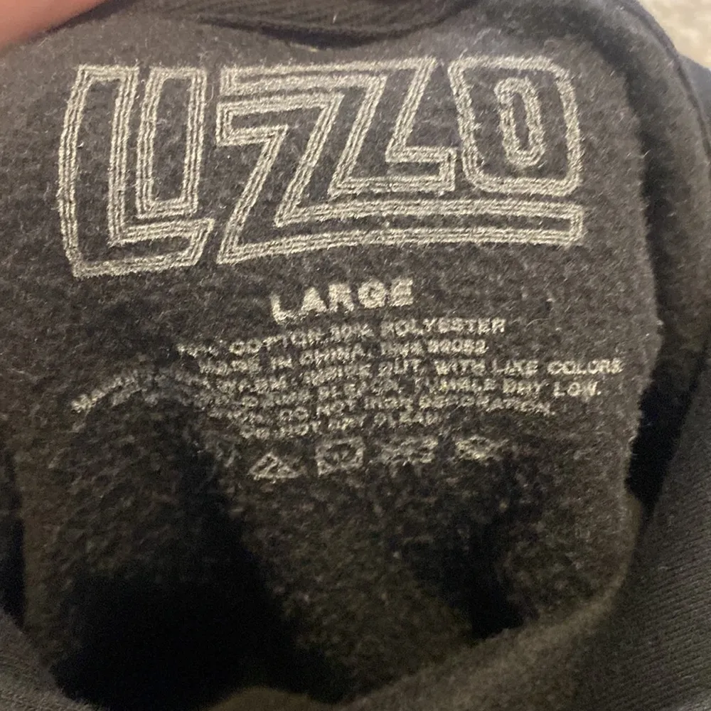 Lizzo Special Tour Hoodie Large Black - Image 4