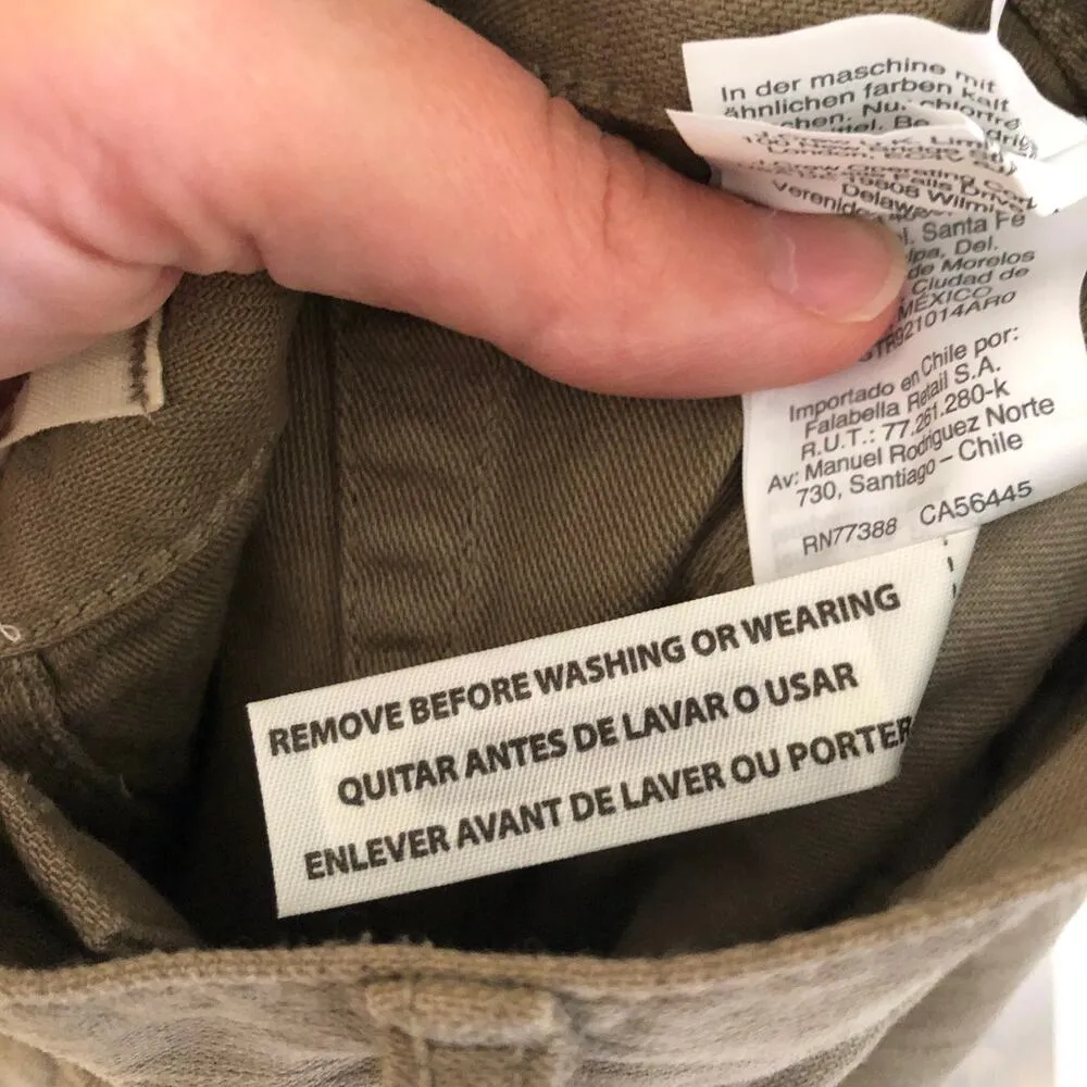 Madewell NWOT Women's High Rise Cargo Fatigue Joggers Size 26 - Image 5