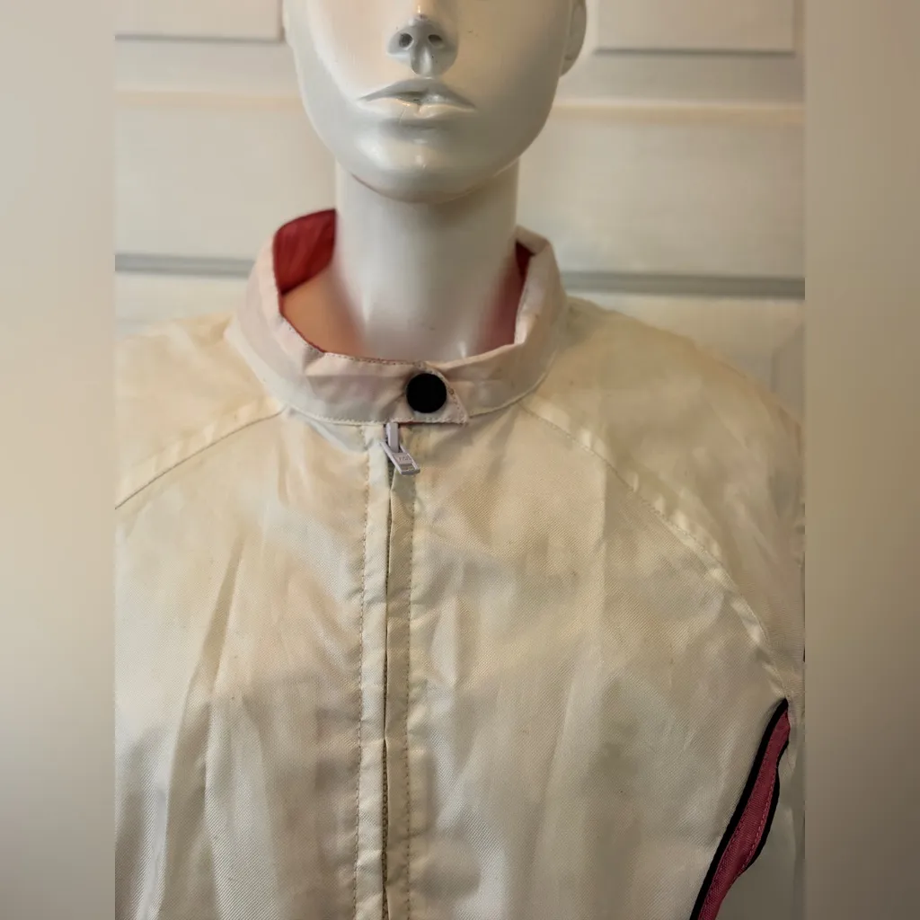 Hot Leathers Womens Motorcycle Biker Jacket Pink Size Large - Image 3