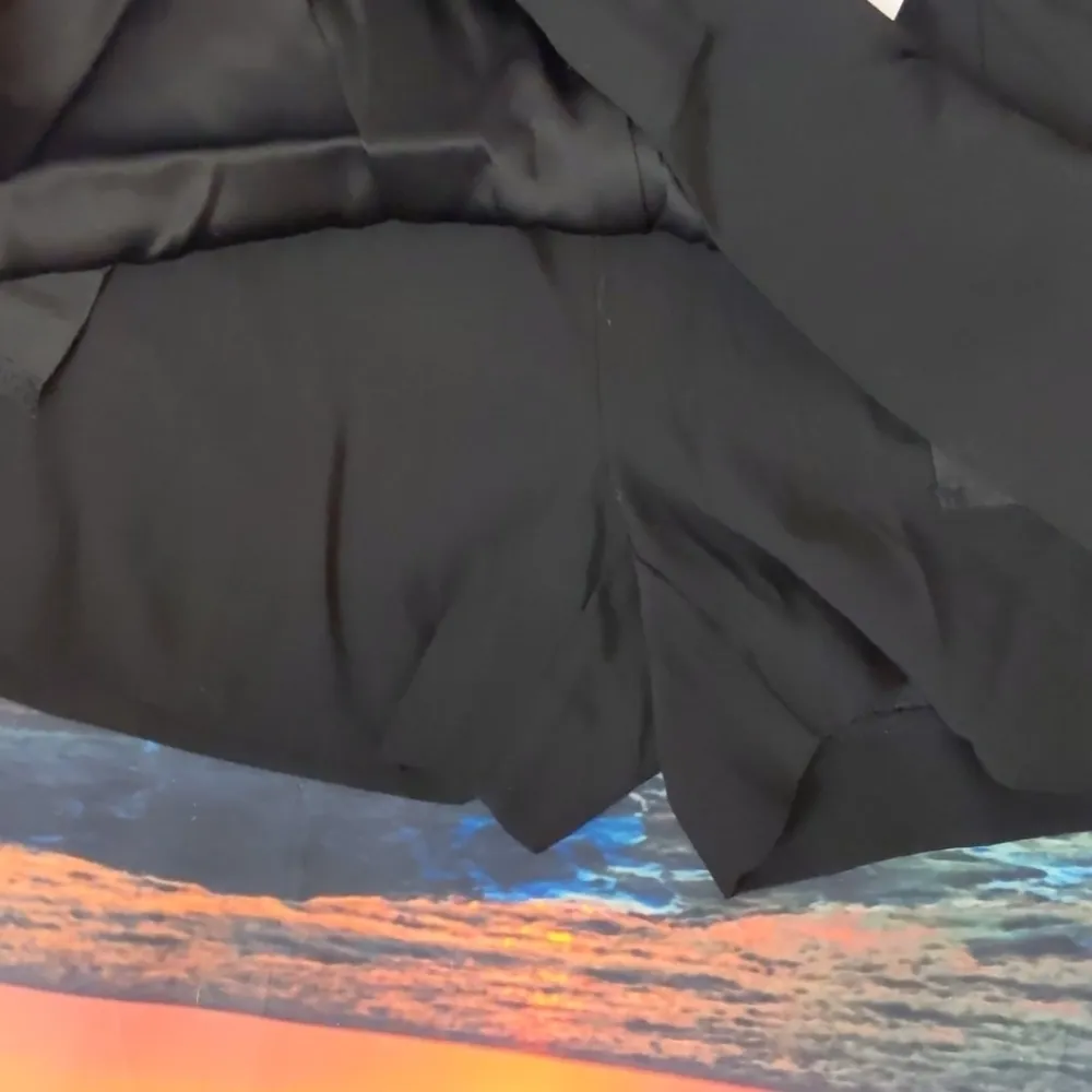 LOFT Black Dress Skort Size 00 - Image 3