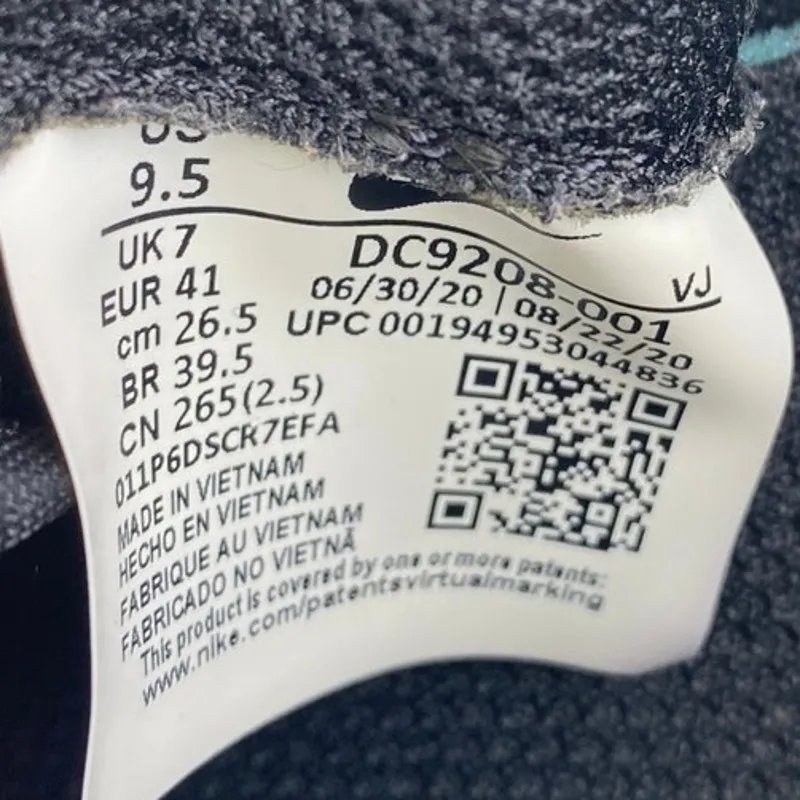 Nike Waffle Racer 2X Yellow Leopard Lace Up Low Top Athletic Sneakers Shoes 9.5 - Image 5