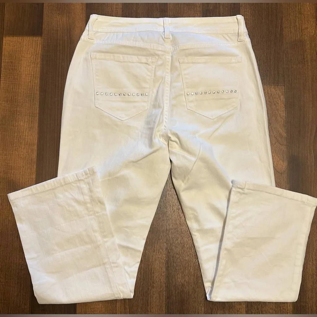 Nine West Cream Flared Pants - Image 10