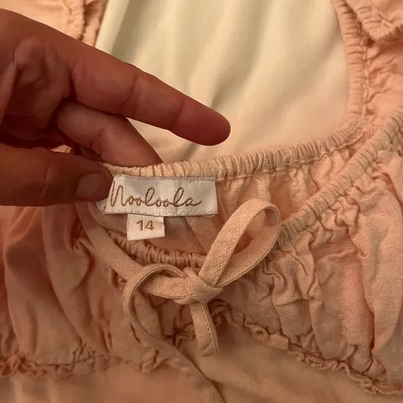 Size 14 cropped going out top Pink - Image 2