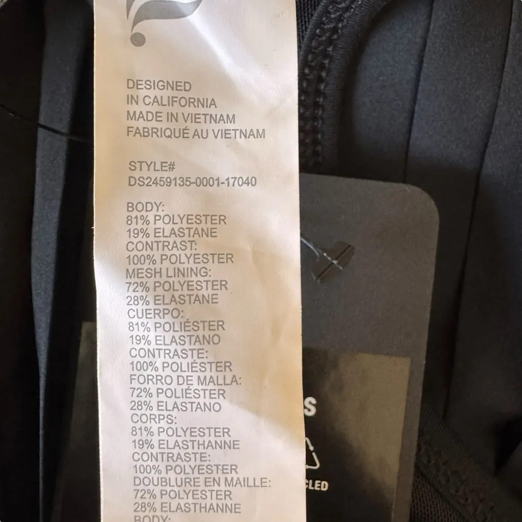 Fabletics - NWT Hot Shot Pleated Athletic Dress Classic Mini Sz M - Image 5