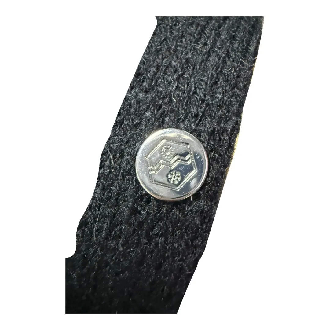 Black faux fur earmuffs women's winter accessory headband - Image 3