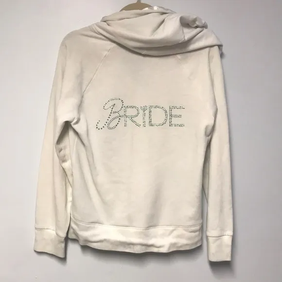 Victoria’s Secret “I Do” Bridal Rhinestone Zip-up - Image 2