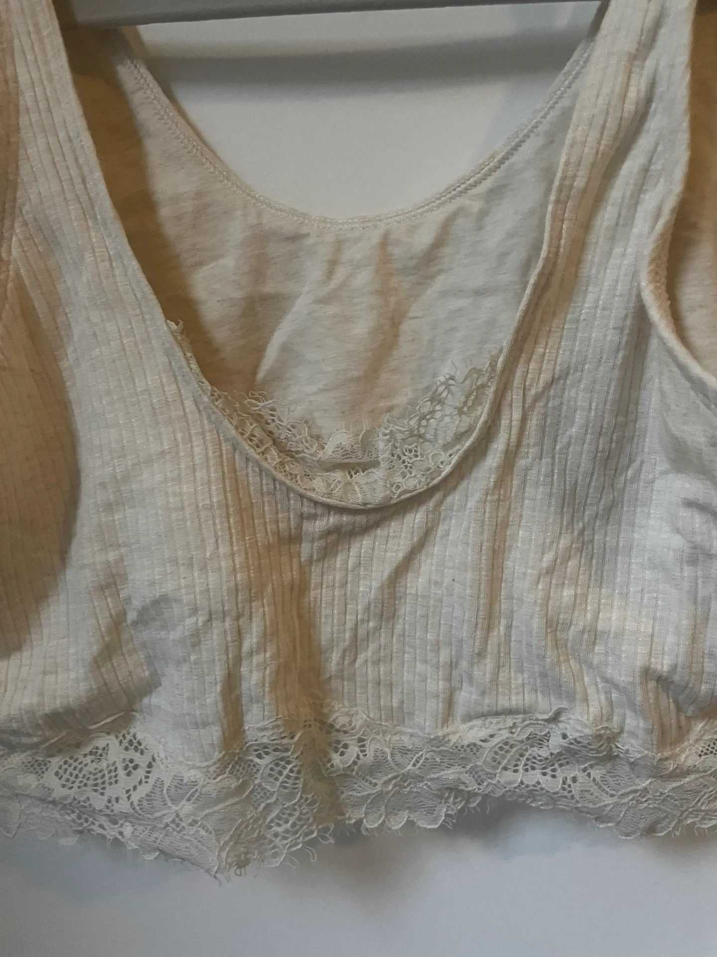 Ribbed Lace Bralette - Image 3