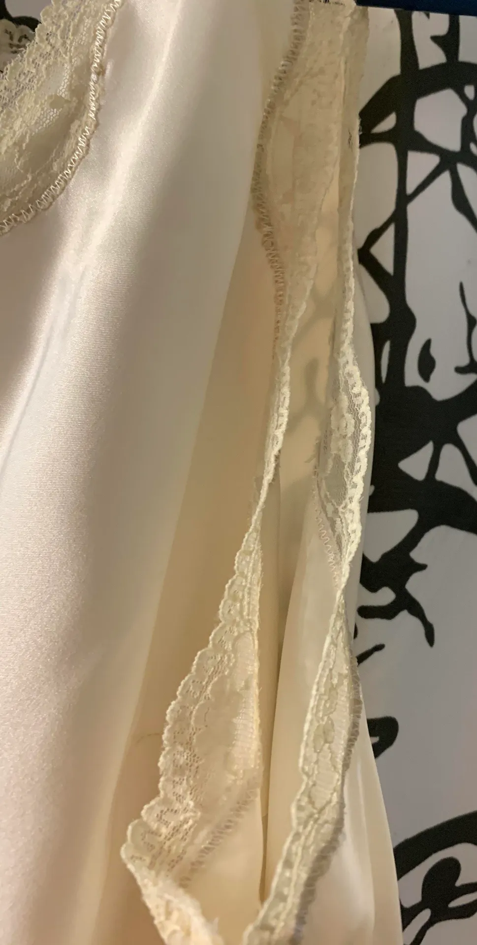 Notations Ivory Silk Tank Top  - Image 2