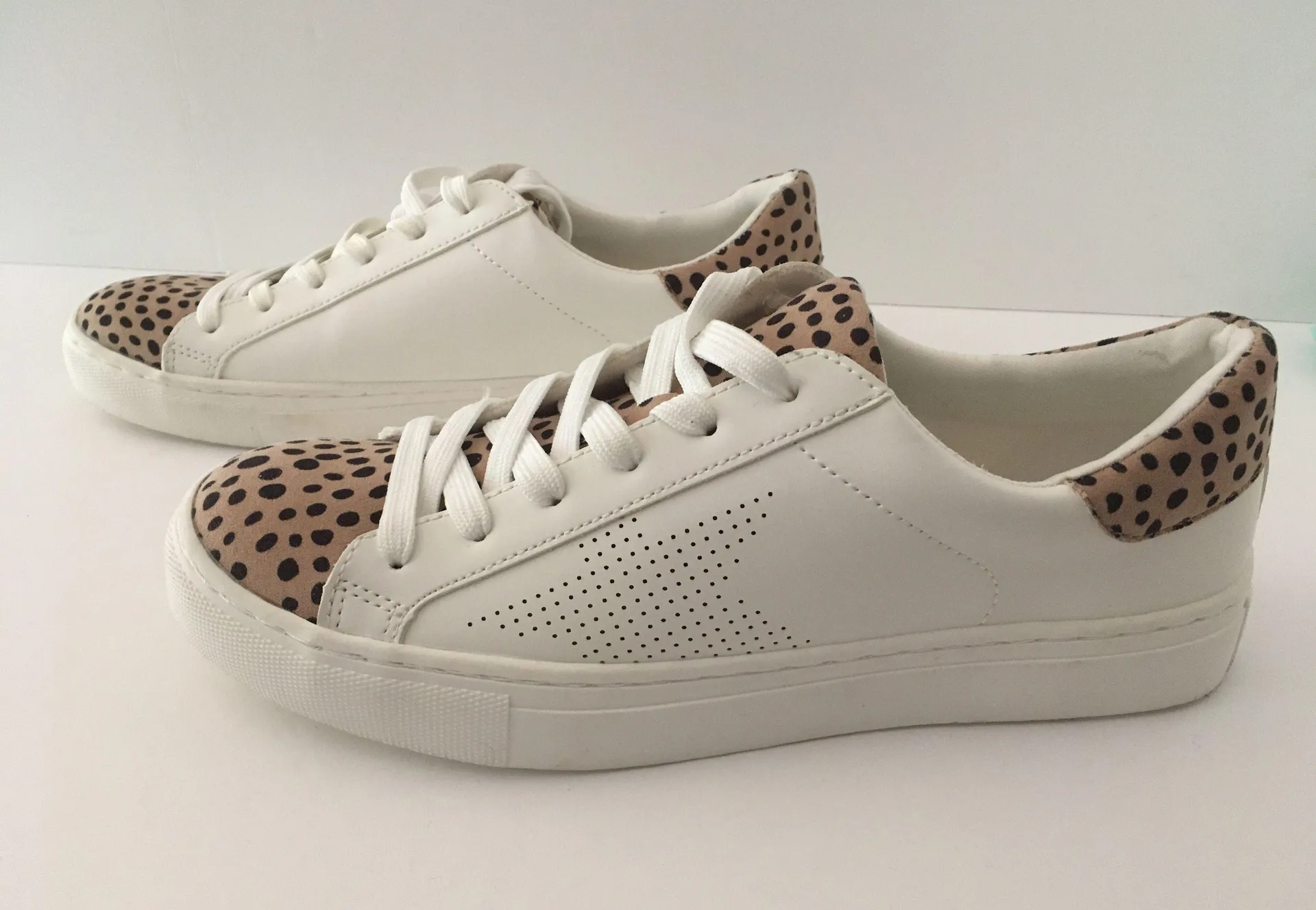 Cheetah Print Sneakers, Size 10 Multi - Image 3