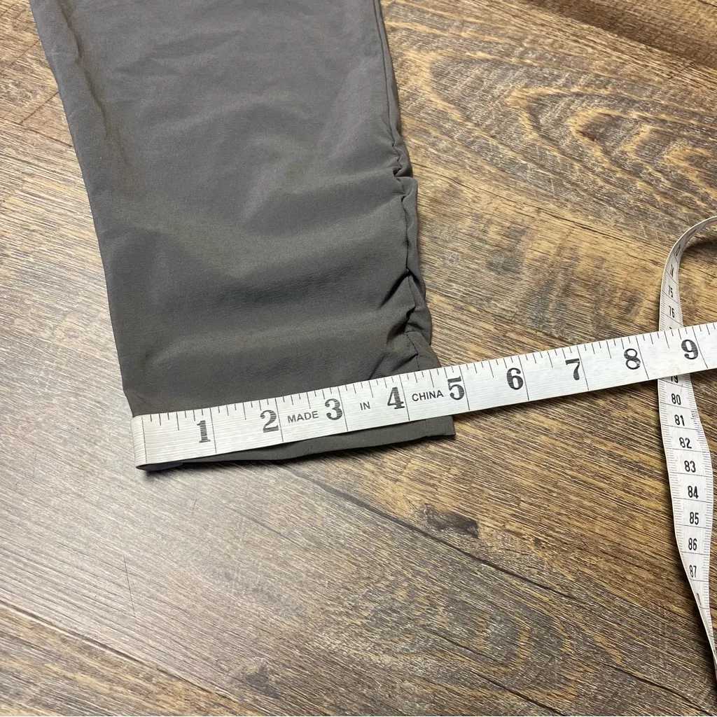 Offline By Aerie Og High Rise Leggings Fold Over Waist Jogger Pants Brown Small - Image 5