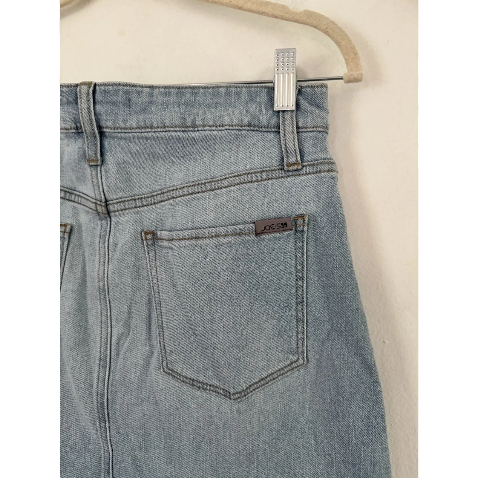 NWD Joes Jeans Margo Denim Maxi Skirt Light Wash Women’s Size 26 - Image 8