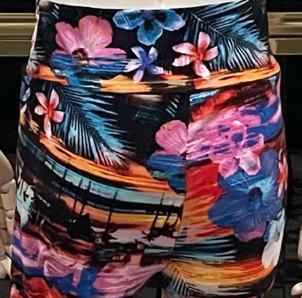 🎉HP🎉 NoBo floral sunset tropical print leggings / S / Excellent condition - Image 10