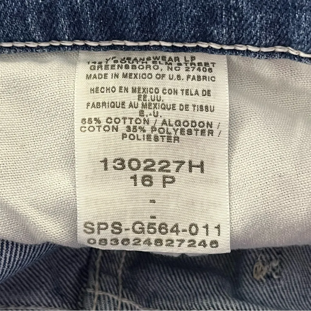 Riders by Lee Straight Leg Jeans Medium Wash 16P - Image 5