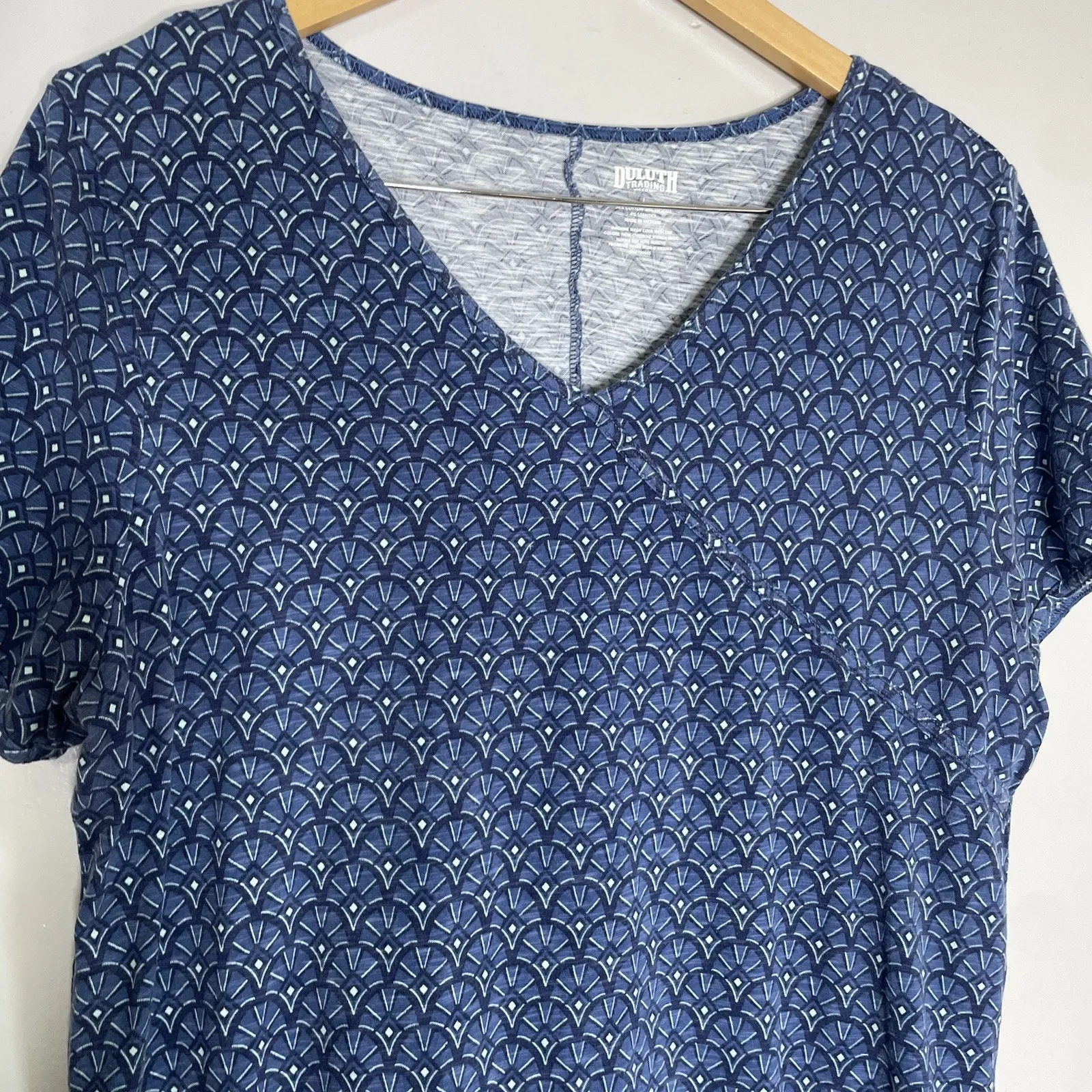 Duluth Trading Co To 'n' Flow Jersey Dress V - Image 2