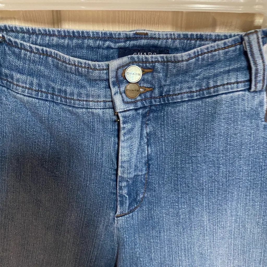 CHAPS  Light Blue Denim Jeans - Image 3