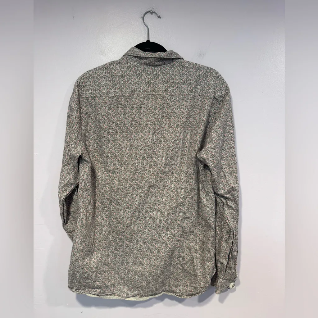 Ted Baker Pink and White Patterned Shirt 100% Cotton - Image 5