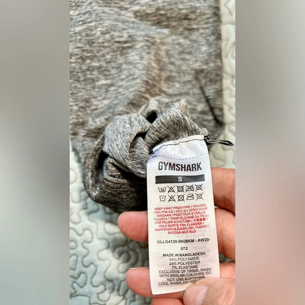 GYMSHARK Adapt Ombré Seamless Workout Sculpting Leggings Sz Small - Image 6